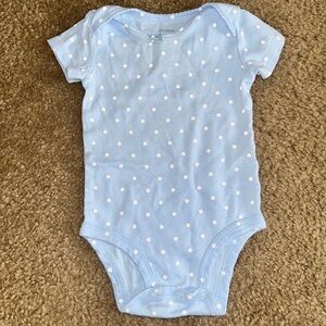 Polk a dot Onesie